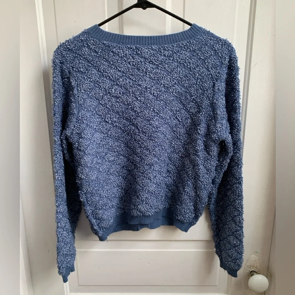 Heartloom Kiel Cardigan Blue Size Medium - Picture 3 of 6
